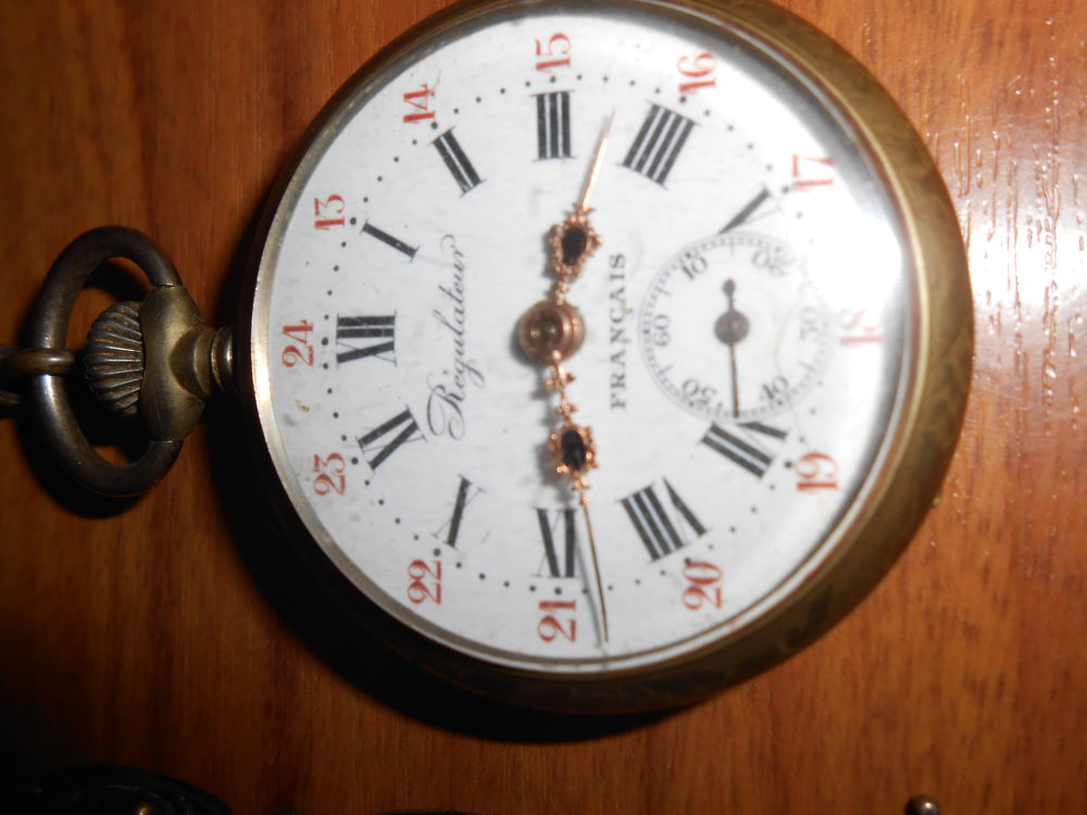 montre a gousset de marque r&eacute;gulateur pas d'nvoi Bijoux et montres