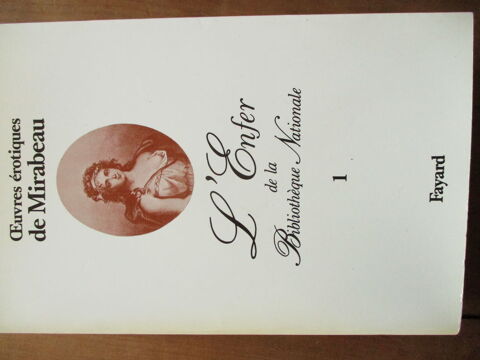 Les Oeuvres Erotiques de Mirabeau 20 Poitiers (86)