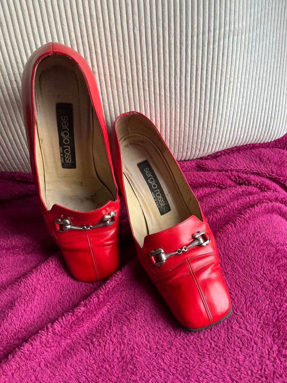 Sergio Rossi escarpins rouge Chaussures