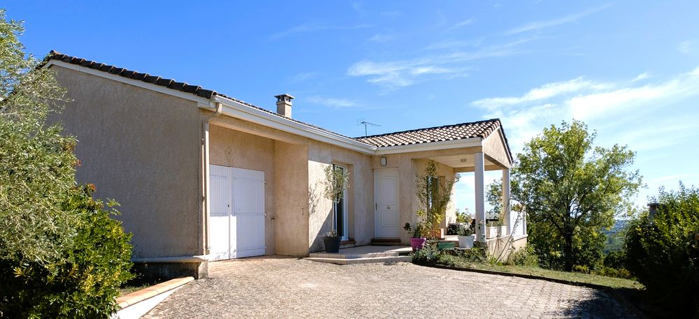 Vente Maison VILLA DE PLAIN-PIED AVEC GARAGE ET SUPERBE VUE Montpezat-de-quercy