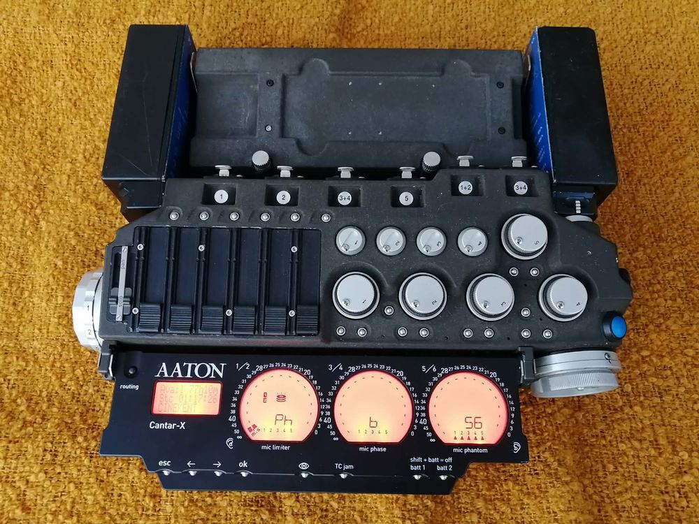 Aaton Cantar-X Audio et hifi