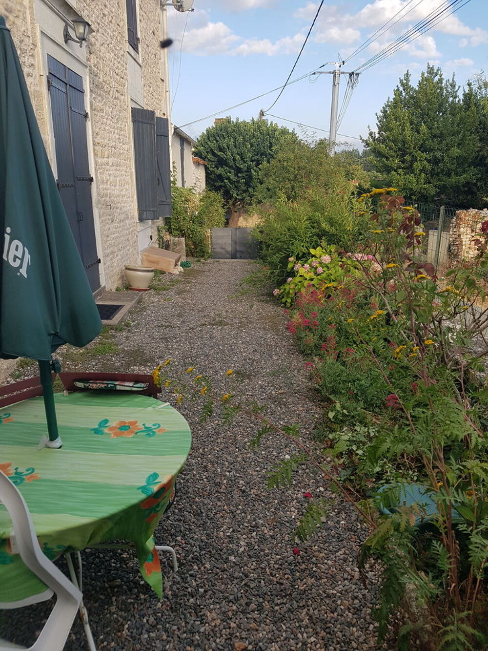 Location Appartement Louer: partie d'une maison divisée en 2 Mouzeuil-saint-martin