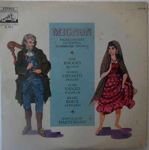 MIGNON  Opra d'Ambroise thomas 33 Tours en trs bon tat 15 Castries (34)