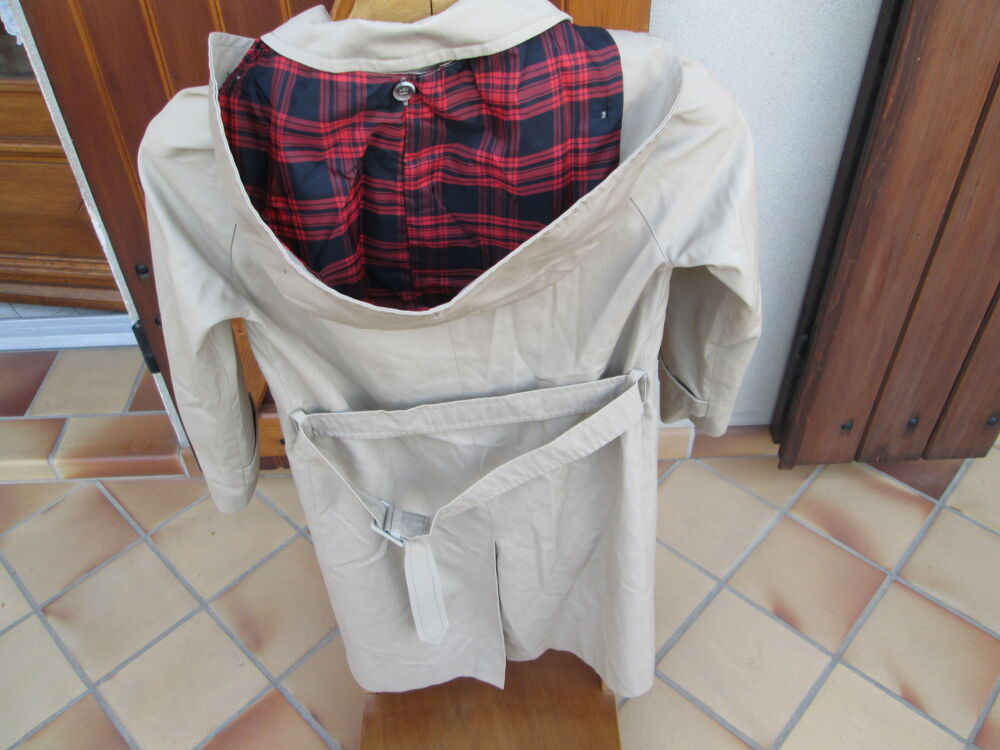 Trench Coat &agrave; capuche amovible 12 ans Vêtements enfants