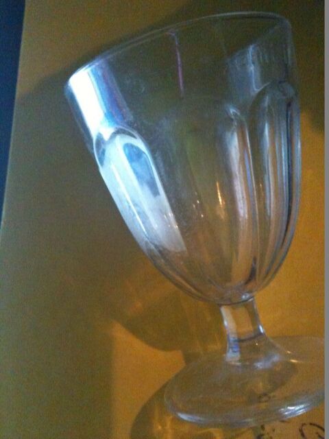 12 verres à pied pub FINA vintage 40 Rouen (76)