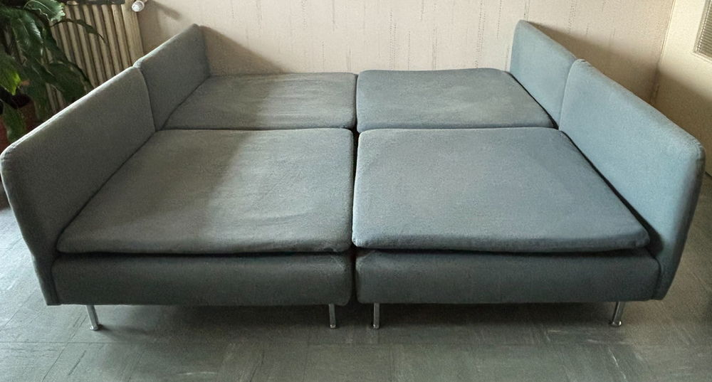 Canap&eacute; vert clair Ikea S&ouml;derhamn 4 places Meubles