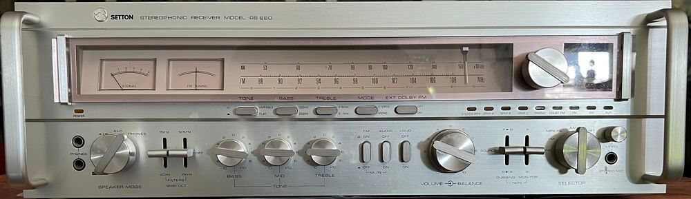 AMPLI SETTON STEREOPHONIC RECEIVER RS 660 Audio et hifi