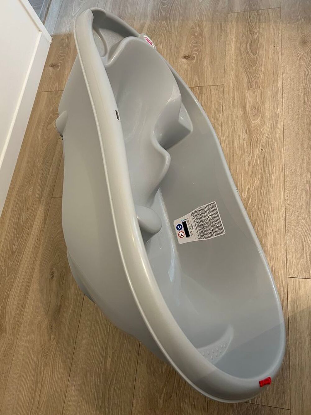 Baignoire b&eacute;b&eacute; OKBABY avec support m&eacute;tal Puriculture