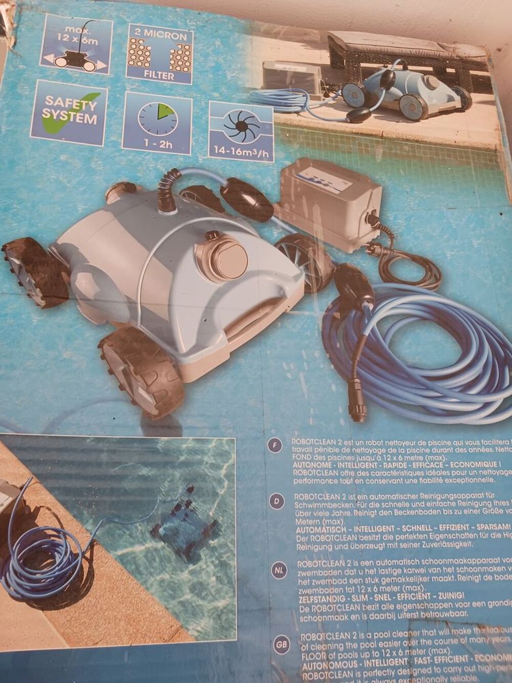 Robot piscine Bricolage