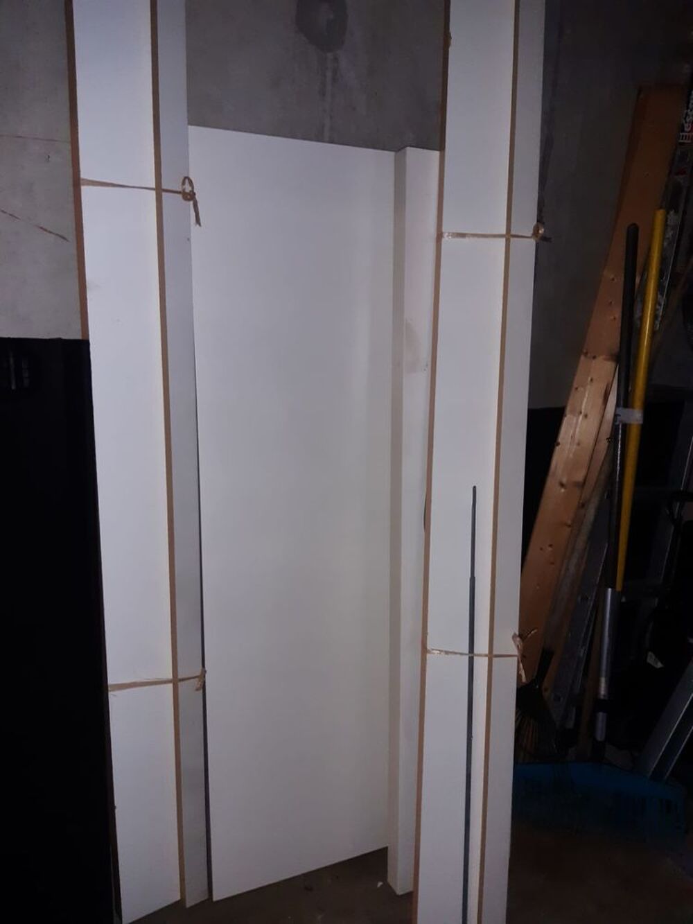 Tour de lit 140x200 blanc Ik&eacute;a "MALM" Meubles