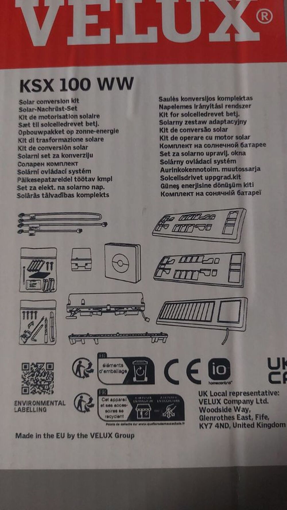 moteur pour velux ksx 100 ww Bricolage
