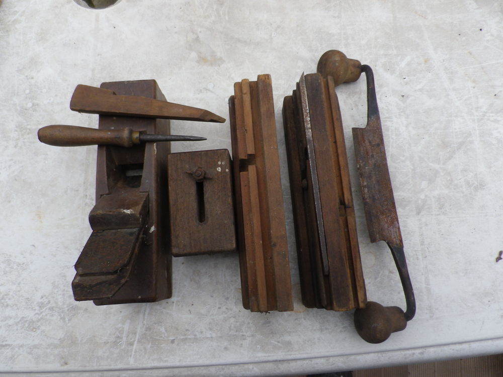 lot ancien rabot a bois Bricolage