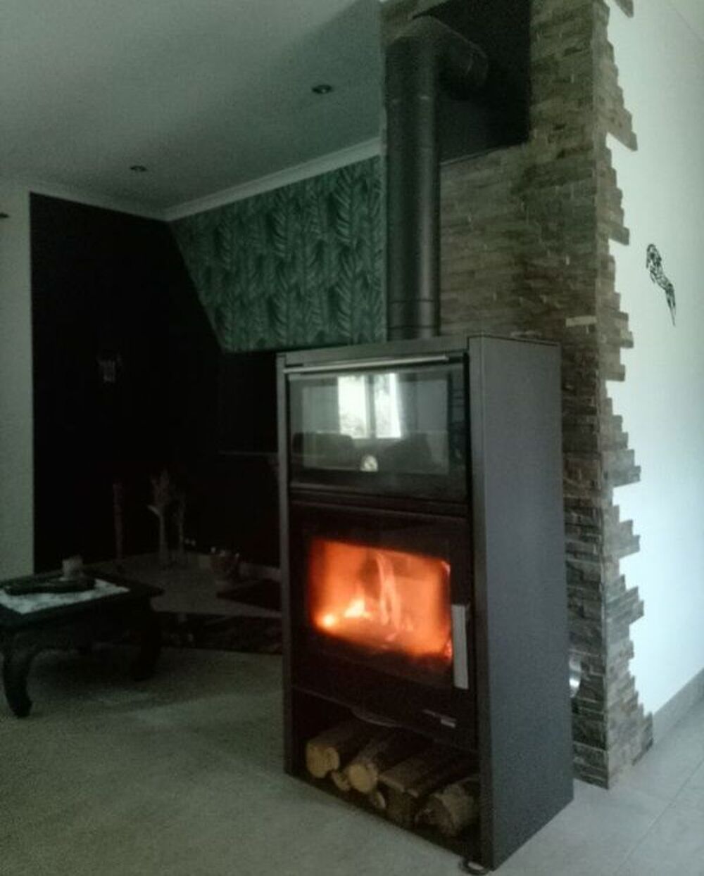 Po&ecirc;le &agrave; bois avec four int&eacute;gr&eacute; 7,8 kW ? B&ucirc;ches de 50 cm Bricolage