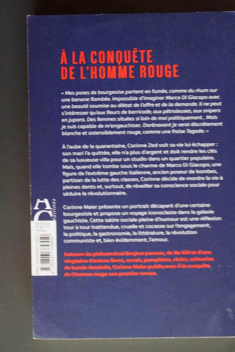 &agrave; la conqu&ecirc;te de l'homme rouge Livres et BD