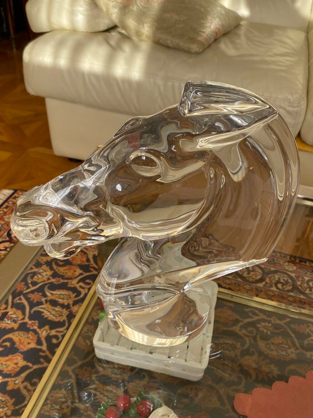 Sculpture en cristal Décoration