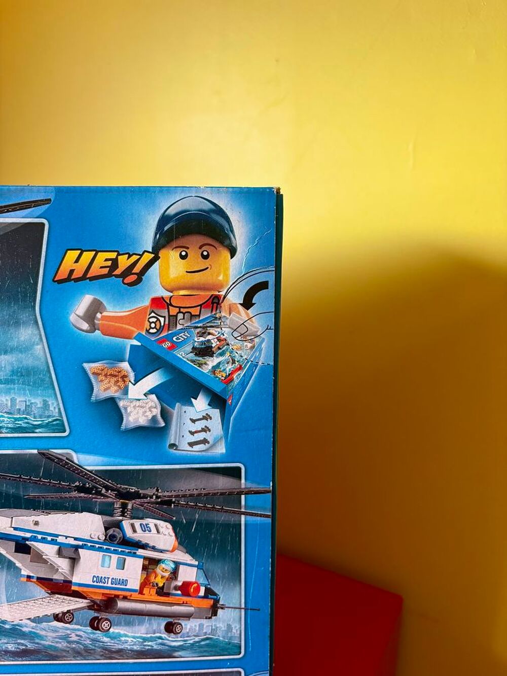 LEGO City 60166 €" H&eacute;licopt&egrave;re de secours Garde-c&ocirc;tes €" Neuf et scell&eacute; Jeux / jouets