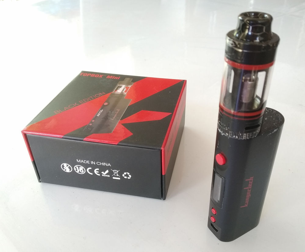 Pack e-cig KangerTech TOPBOX Mini (Noir) + Nb &eacute;quipements Electroménager