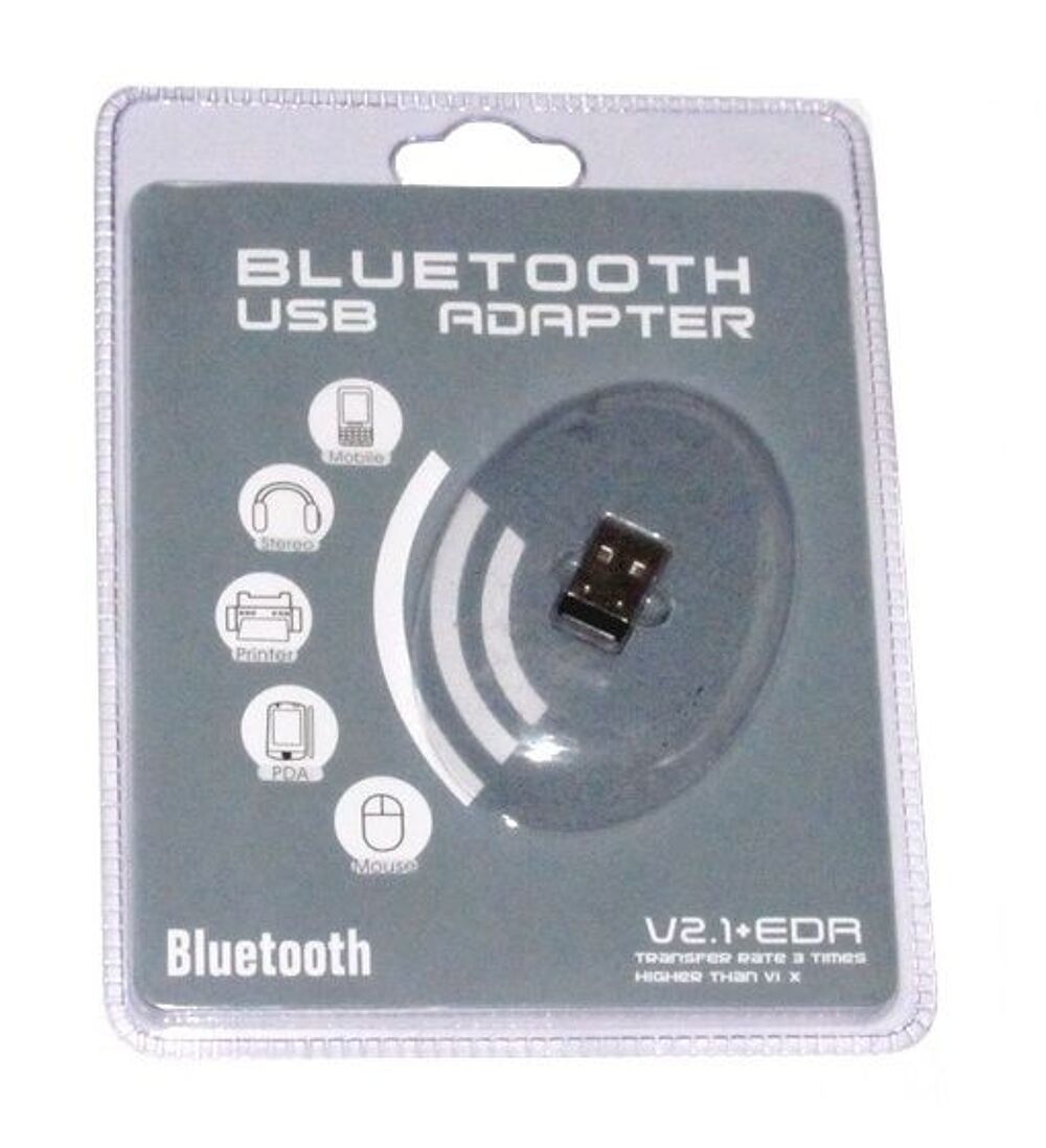 Adaptateur USB Bluetooth Pico Cl&eacute; USB V2.1+EDR Matériel informatique