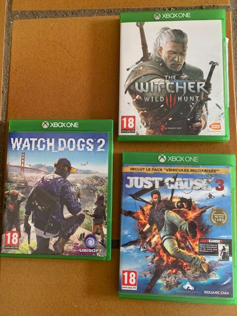 Xbox one 3 jeux 25 Saint-Raphal (83)