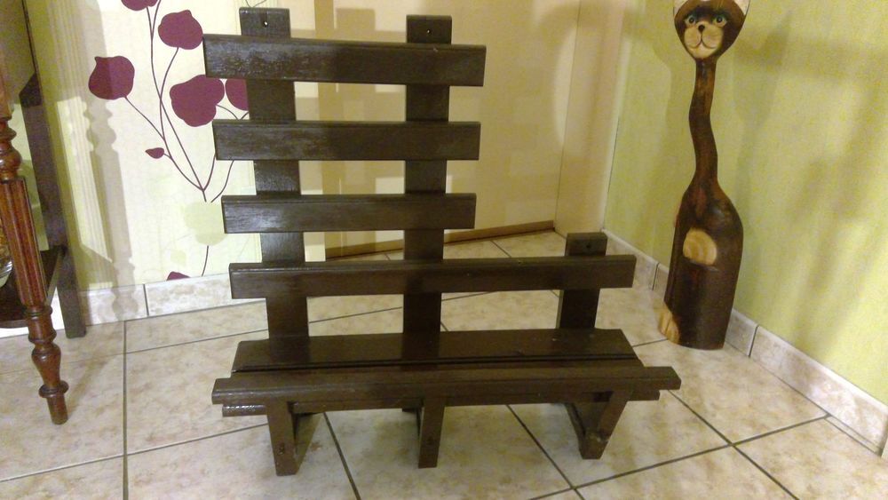 Porte jardini&egrave;re en bois Jardin