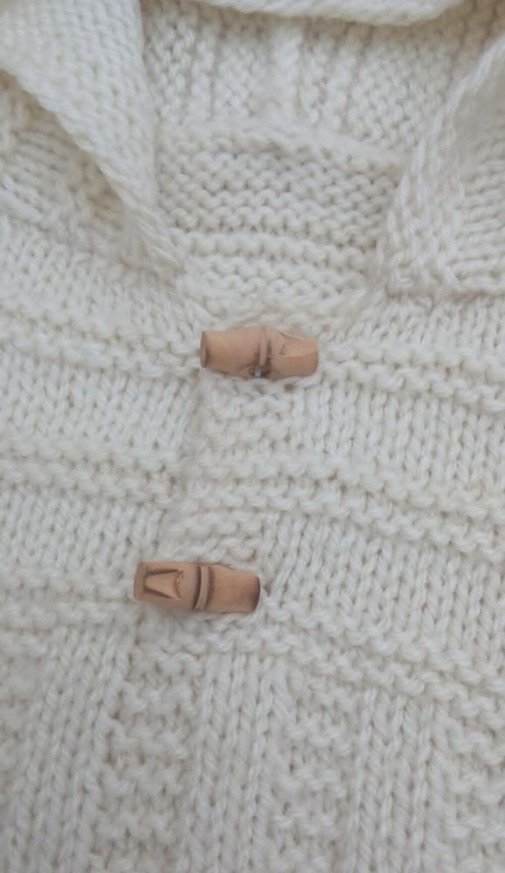 Veste &agrave; Capuche pour B&eacute;b&eacute; Gar&ccedil;on 23 mois Tricot&eacute;e &agrave; la main Pu�riculture