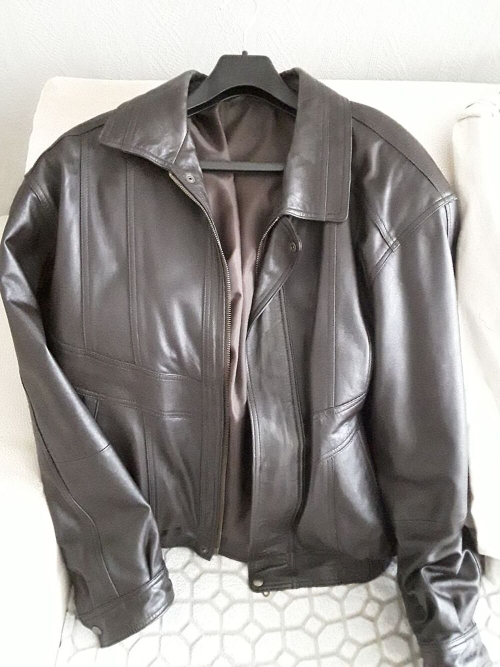Blouson cuir Vêtements
