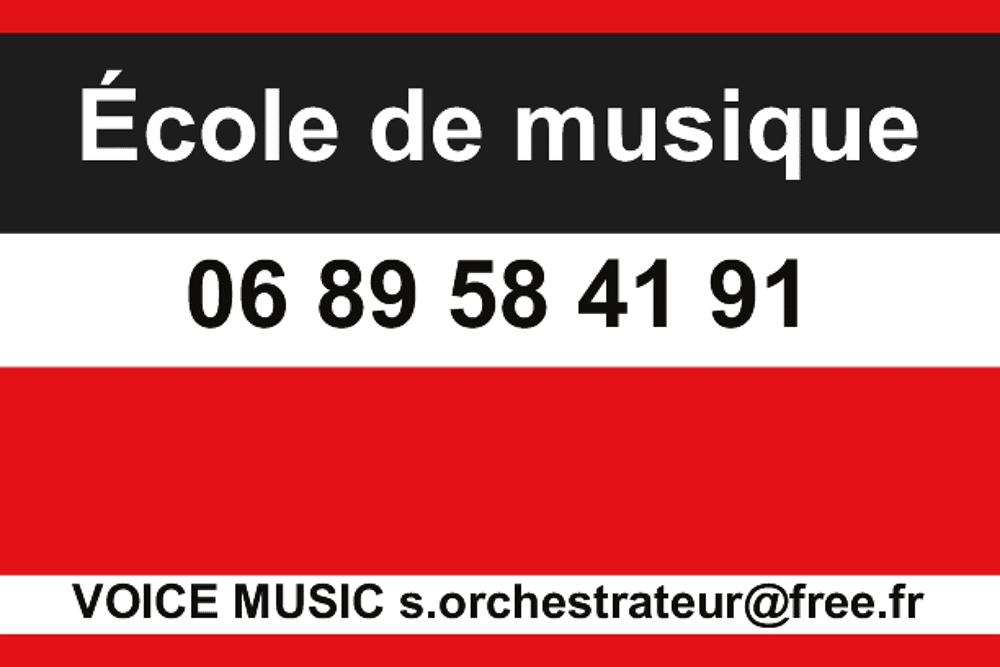 L'ecole voice music instrument de musique Instruments de musique