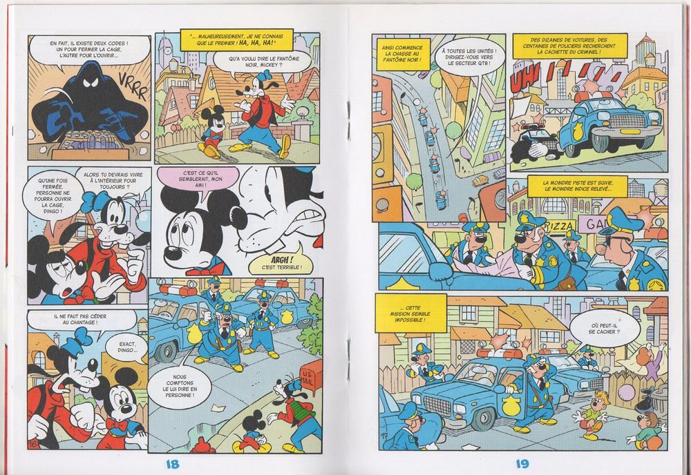 Le journal de Mickey - Les grandes enqu&ecirc;tes de Mickey Livres et BD