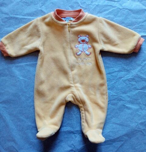 Pyjama Jaune orang/motif Ours Tex Basic 1 mois 3 Marseille 5 (13)