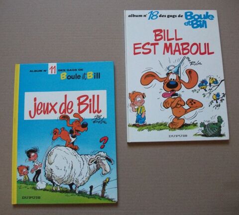 Lot 2 Albums Boule et Bill de Roba # Dupuis 1984 6 Castelnaudary (11)