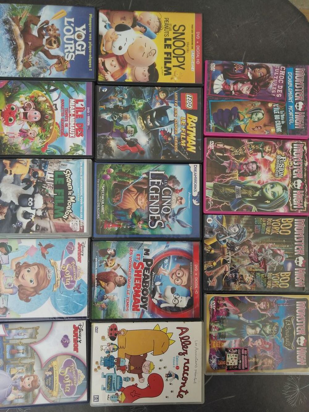 Dessin anim&eacute; film enfant DVD et blu-ray