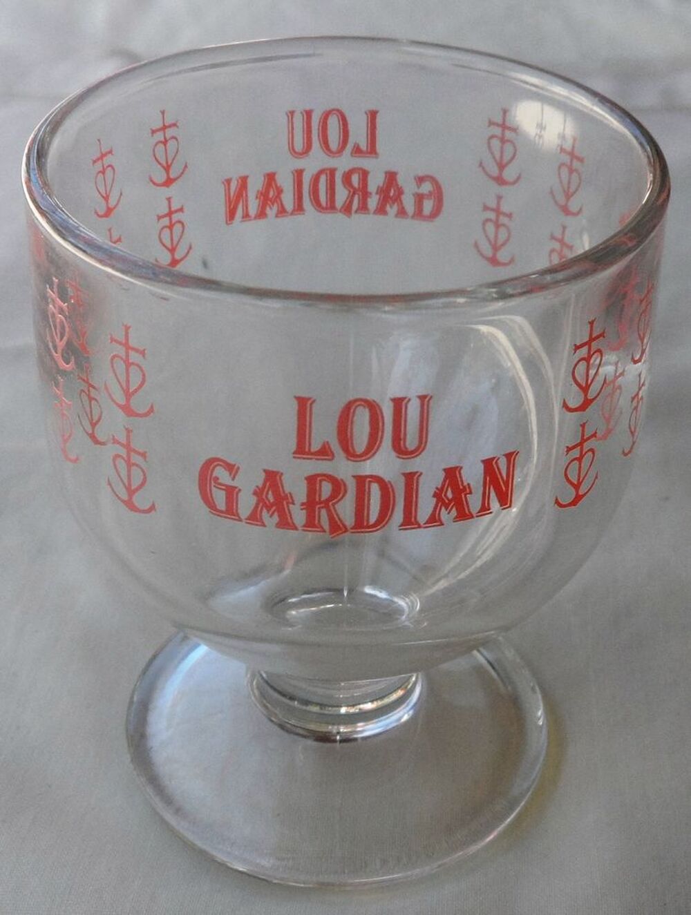 Verre &agrave; pied Lou Gardian Blach&egrave;re Provence neuf collector Cuisine