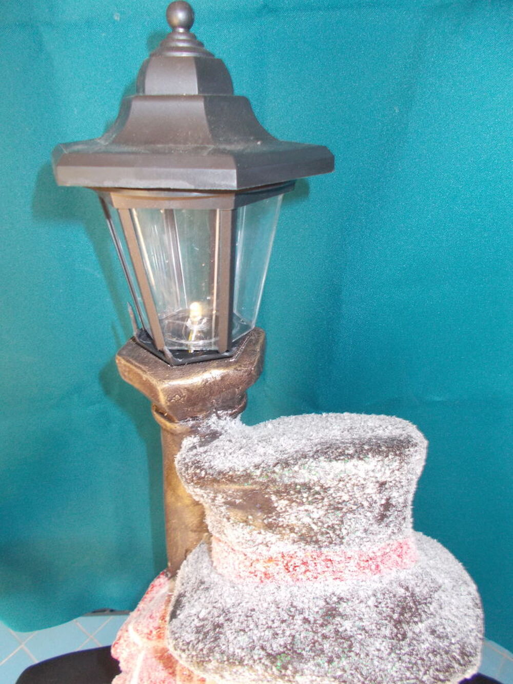 BONHOMME DE NEIGE LANTERNE Décoration