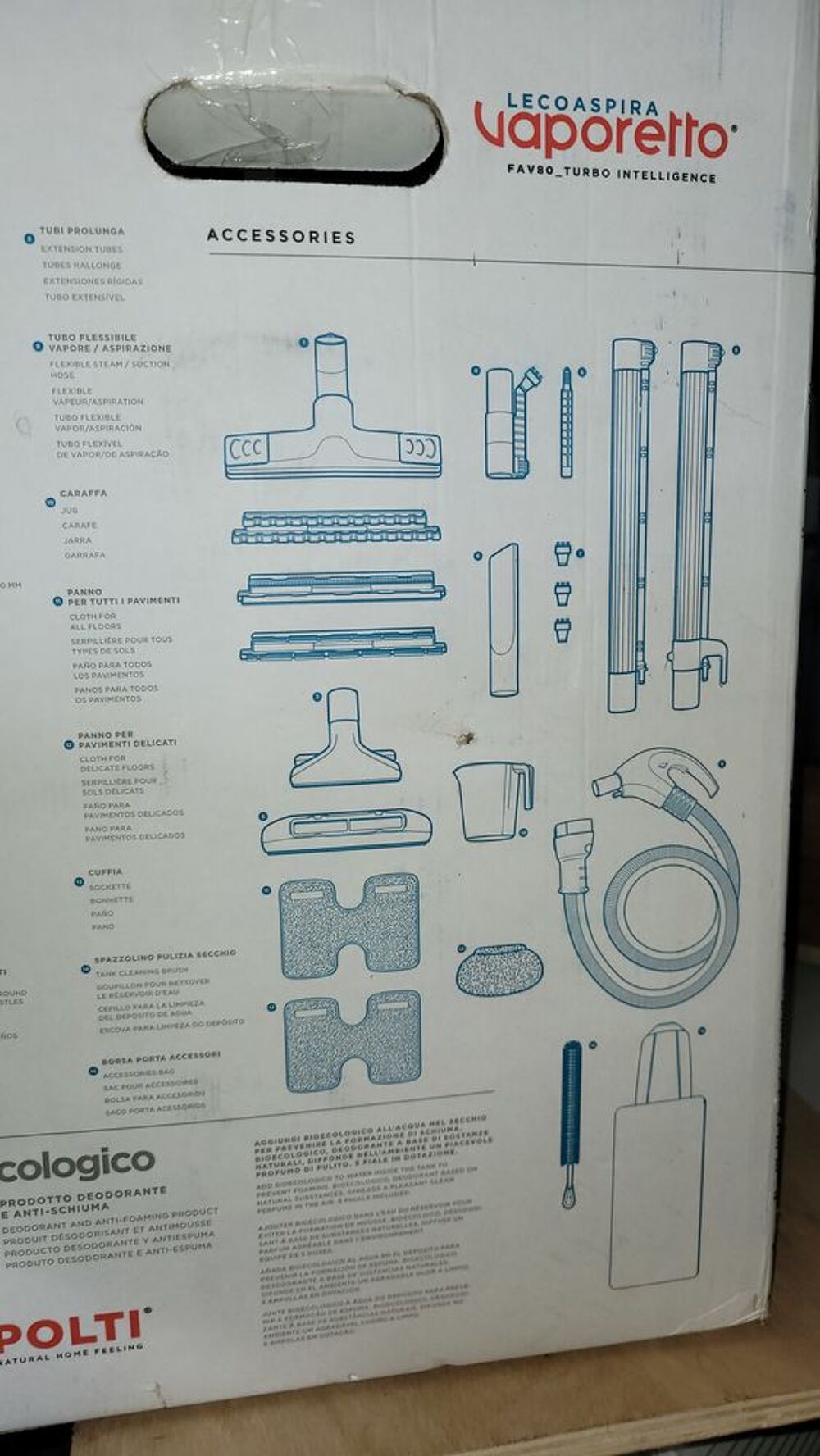 POLTI aspiro laveur Pro Electroménager