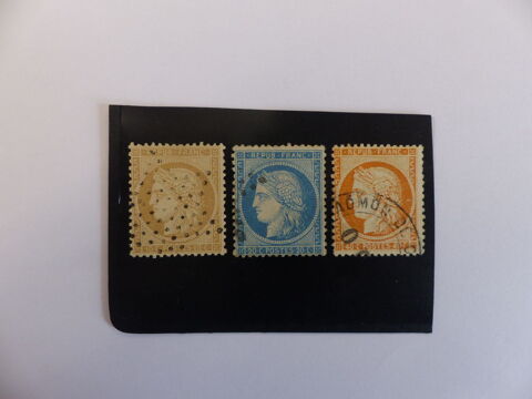 TIMBRES  CERES  36 - 37 - 38 - OBLITERES  COTE  137  20 Le Havre (76)