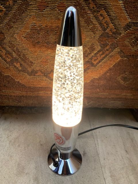 Lampe Glitter à paillettes argentées 25 Reims (51)