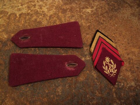 Insignes Militaires Épaulettes Grades Sous-Officier Médecin. 20 Loches (37)
