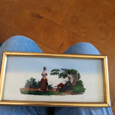Tableau SCENE ROMANTIQUE 50 �zanville (95)