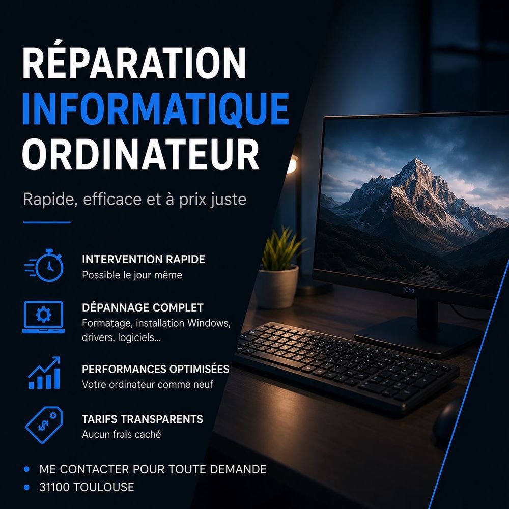   DEPANNAGE INFORMATIQUE 