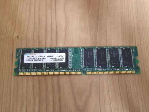 Barrette mémoire DANE ELEC, 512MB, 184 broches, TBE 3 Bagnolet (93)