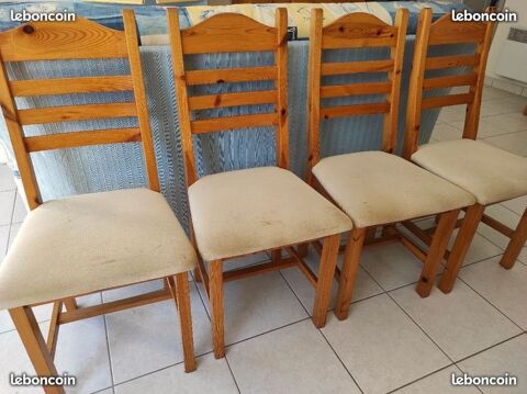 4 chaises en pin 60 Saint-Hilaire-Saint-Mesmin (45)