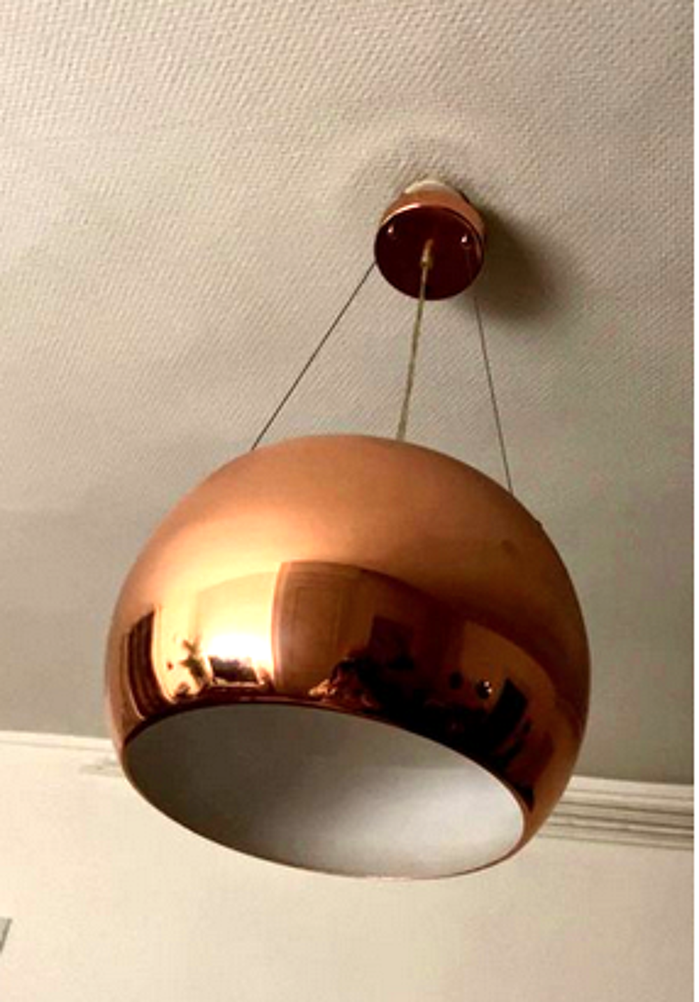  Lustre gold cuivre, 1980 D�coration