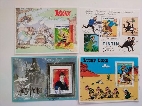 BLOC DE TIMBRE-POSTE OBLITERER DE LA FRANCE 20 Dolus-d'Ol�ron (17)