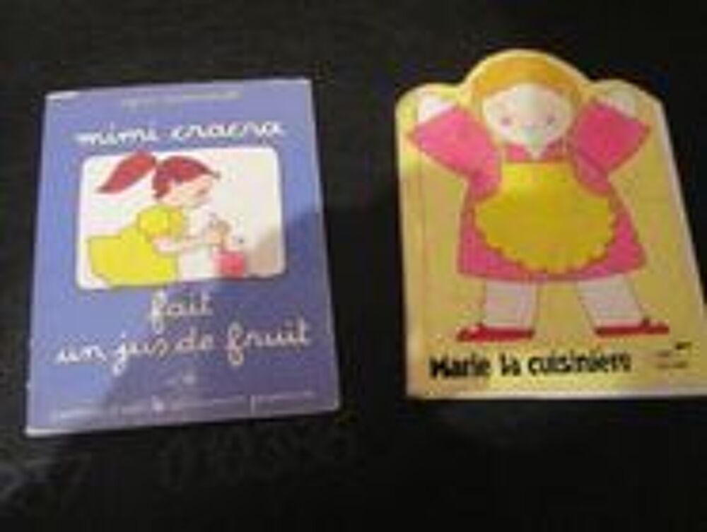 Deux livres pomme d api et Marie la cuisini&egrave;re Livres et BD