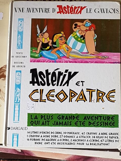 bd asterix et Cloptre 
35 Rethel (08)