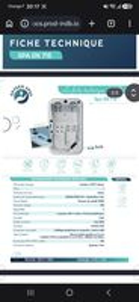   SPA OXYCEN M-200, OX715 neuf 
