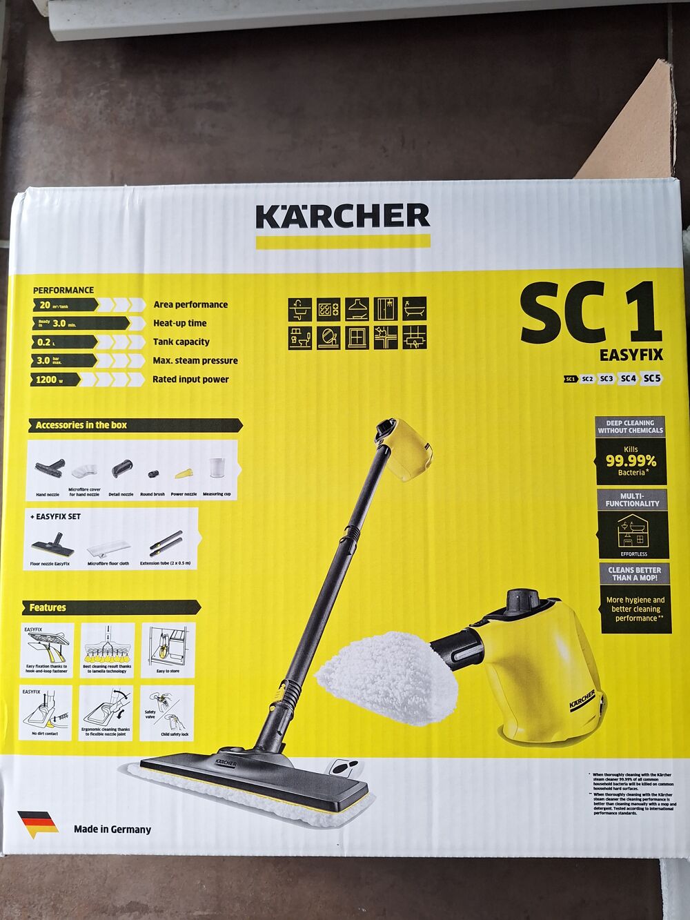 Nettoyeur vapeur karcher SC1 Electroménager