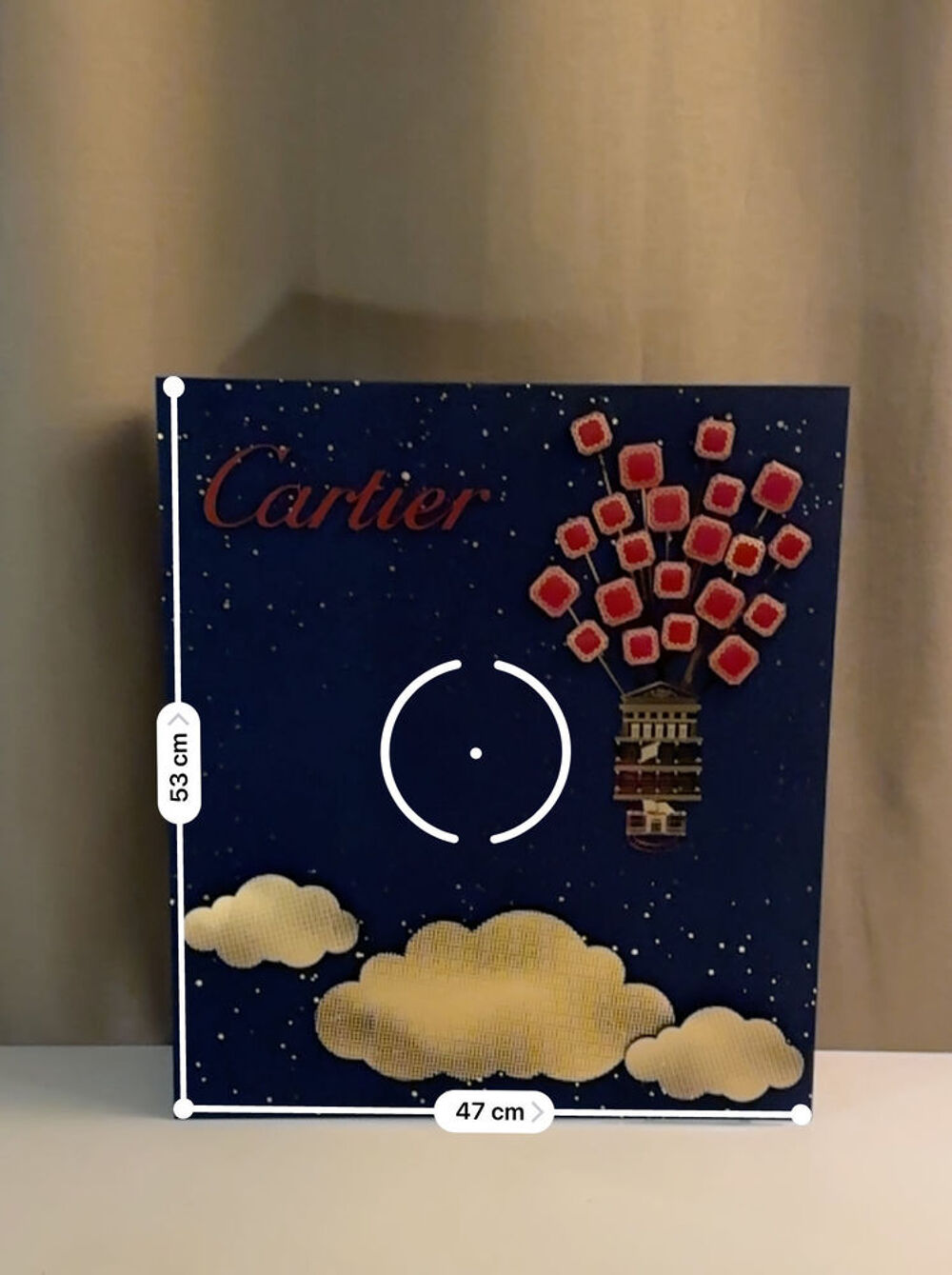 Display Cartier €" Grand Format de Collection (53x47 cm) 