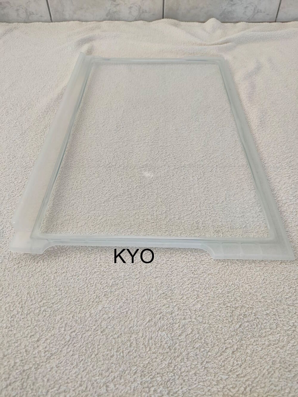 Whirlpool Clayette &eacute;tag&egrave;re, verre transparent 481245088283 Electroménager
