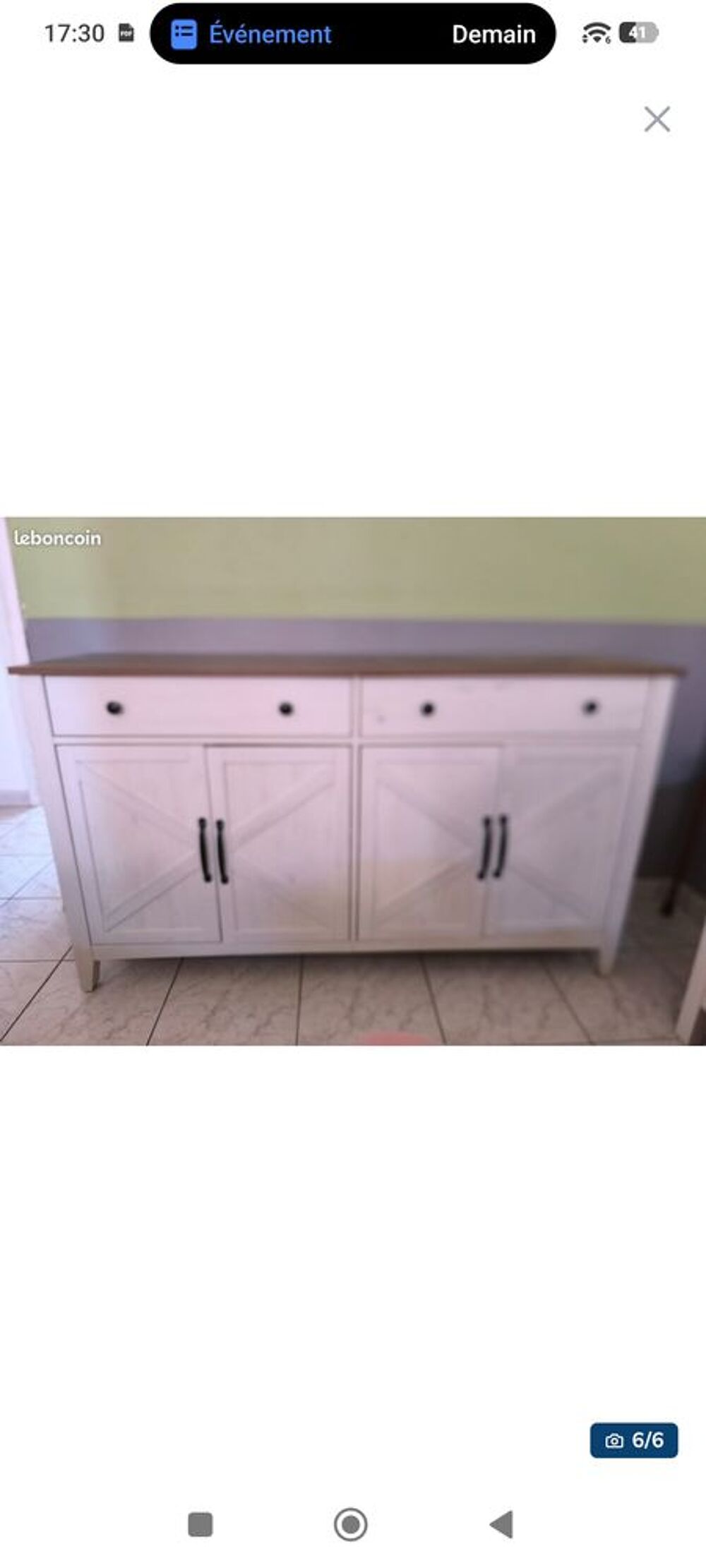 Buffet / Meuble de rangement bas- Style rustique 
Meubles